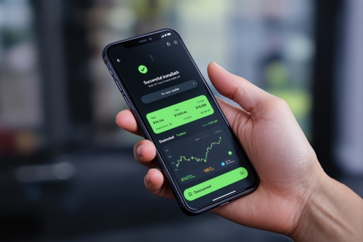 Install and open the app